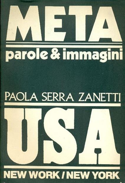 META Parole e Immagini. Speciale Stati Uniti. Numero 3, Febbraio-Marzo 1981 - copertina