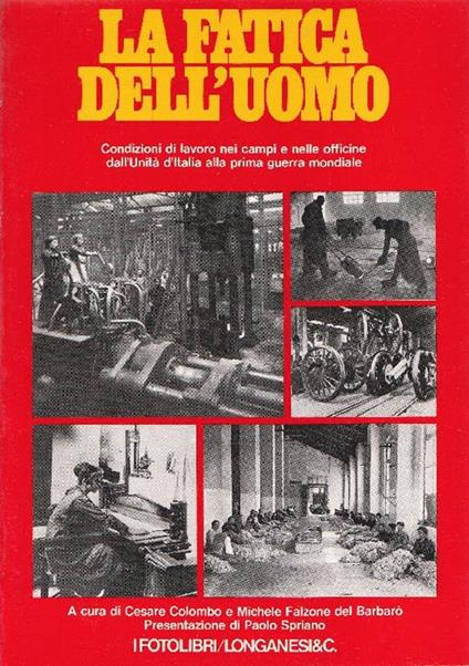 La fatica dell'uomo - copertina
