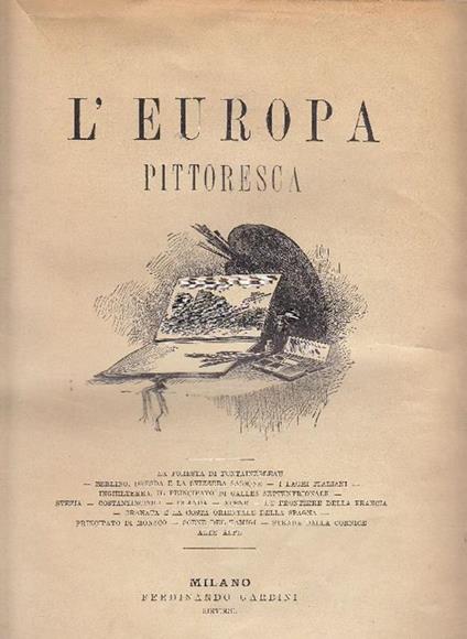 L' Europa pittoresca - copertina