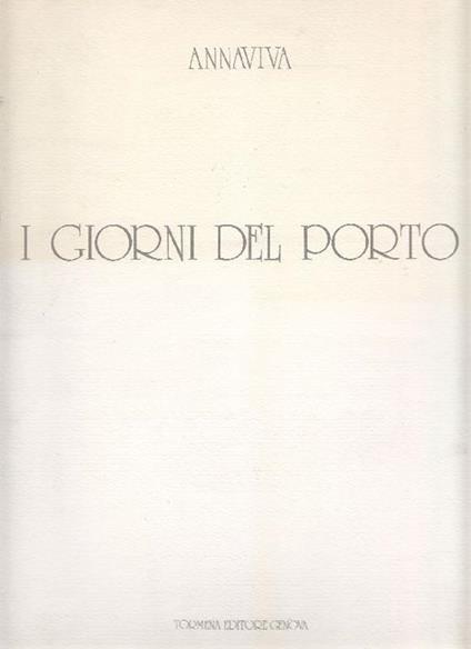 I giorni del porto - Annaviva - copertina