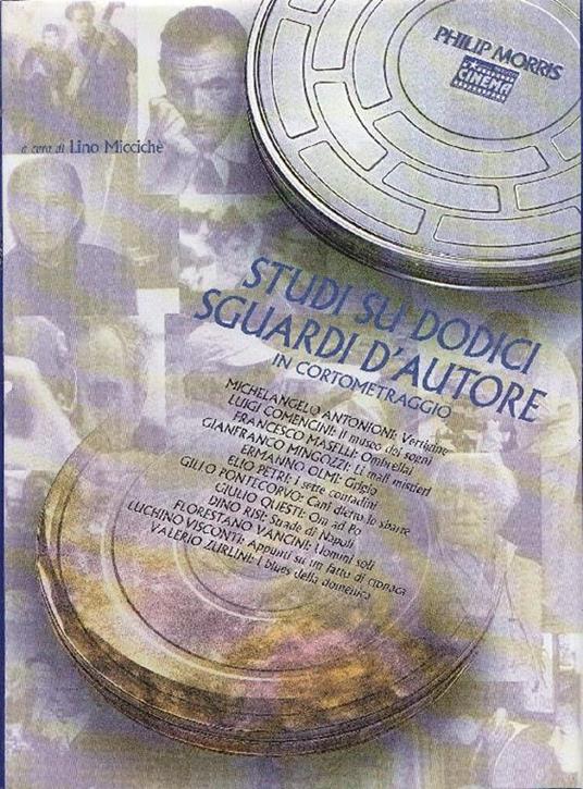 Studi su dodici sguardi d'autore in cortometraggio - copertina