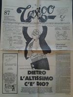 Tango. Settimanale di satira, umorismo e travolgenti passioni, diretto da Sergio Staino, N.87, 16 no