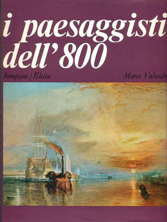 I paesaggisti dell'800 - copertina