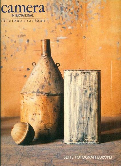 Camera International. N. 4, Autunno 1992. Sette Fotografi europei. Edizione italiana - copertina