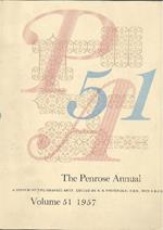 Penrose. A review of graphic Arts. Volume 51, 1957