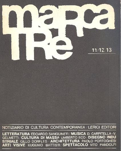 Marcatre n. 11/12/13 1965 - copertina