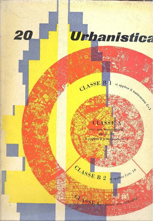 Urbanistica N. 20. settembre 1956. Anno XXVI - copertina
