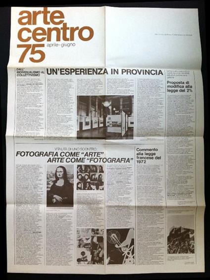 Arte Centro 75 aprile-giugno - copertina