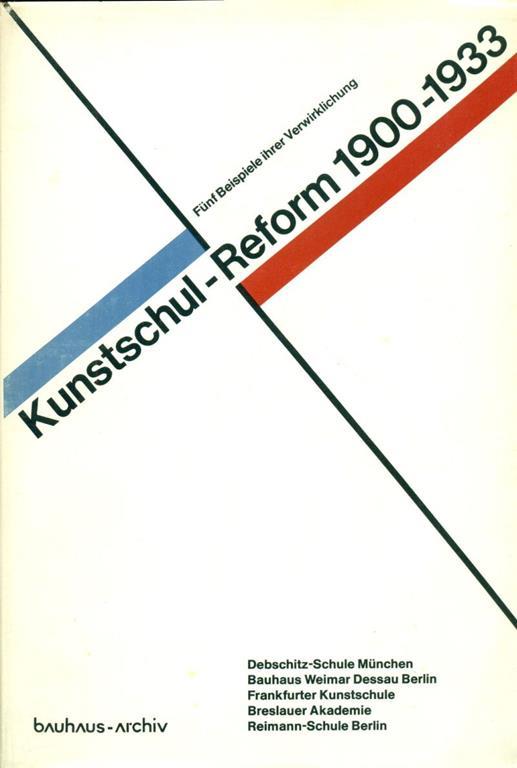 Kunstschulreform 1900-1933 - copertina