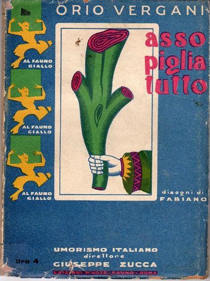 Asso piglia tutto - Orio Vergani - copertina