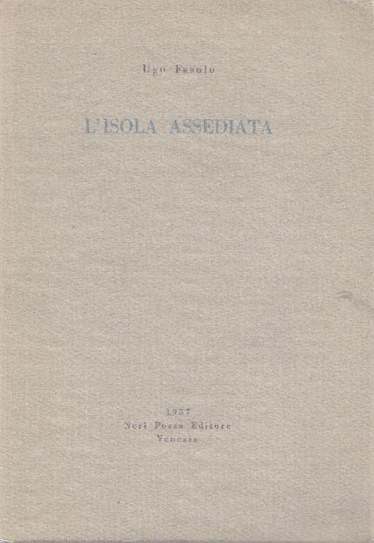L' isola assediata - Ugo Fasolo - copertina