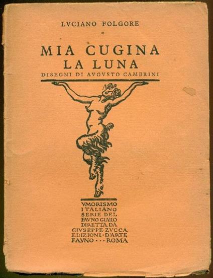 Mia cugina la luna - Luciano Folgore - copertina