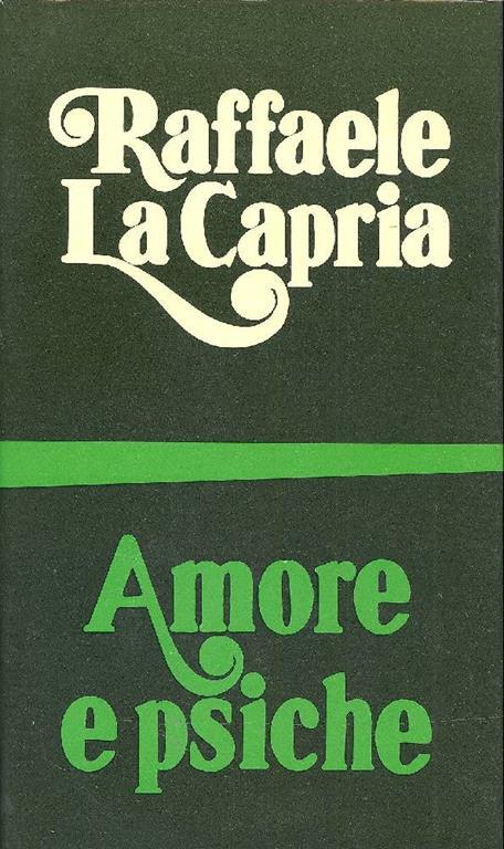 Amore e psiche - Raffaele La Capria - copertina
