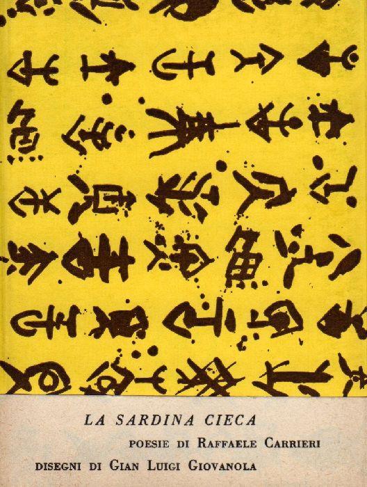 La sardina cieca - Raffaele Carrieri - copertina