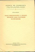 Saggi bibliografici e storici intorno alle dottrine economiche