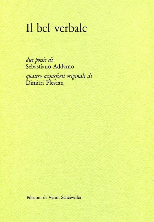 Il bel verbale - Sebastaino Addamo - 2