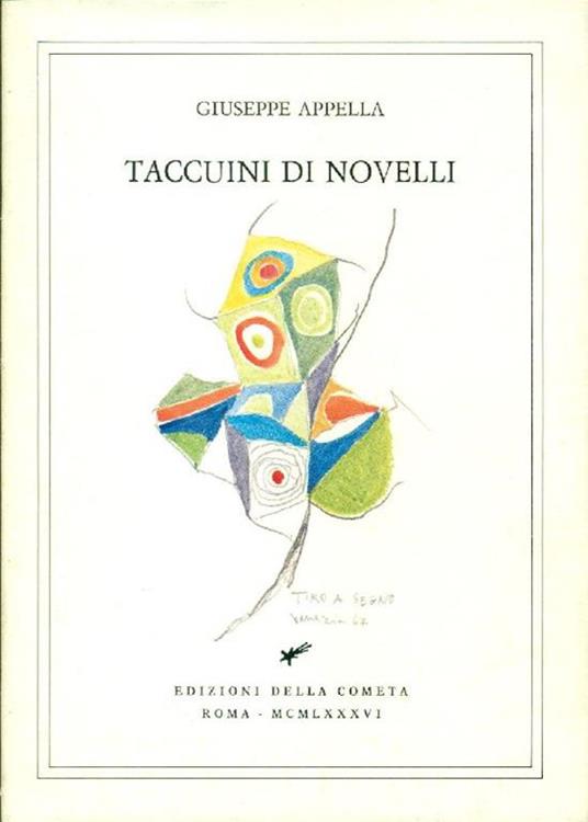 Taccuini di Novelli - Giuseppe Appella - copertina