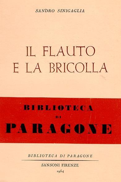 Il flauto e la bricolla - Sandro Sinigaglia - copertina