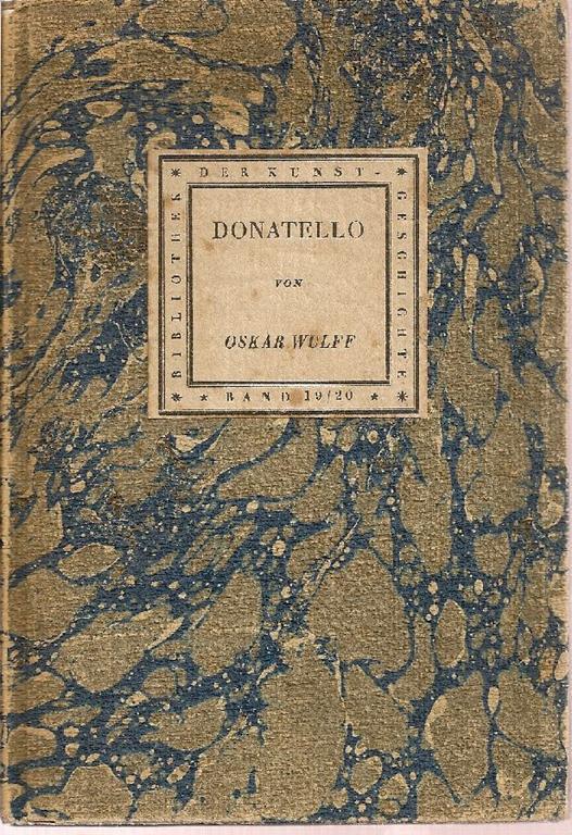 Donatello - Oscar Wulff - copertina