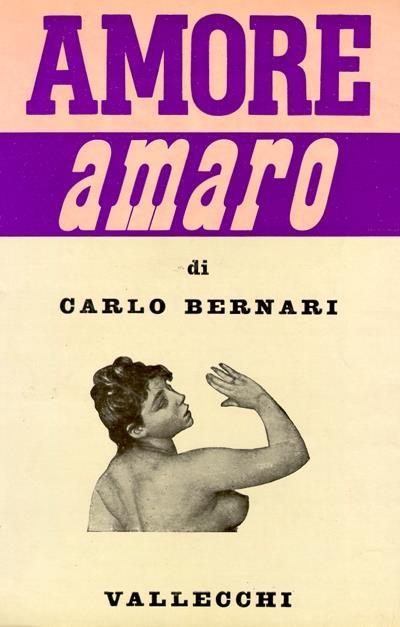 Amore amaro - Carlo Bernari - copertina