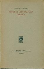 Saggi di letteratura tedesca