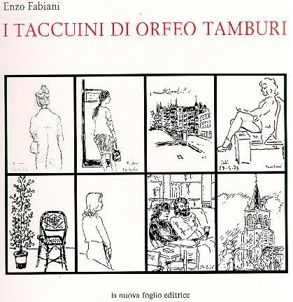I taccuini di Orfeo Tamburi 1930-1980 - Enzo Fabiani - copertina