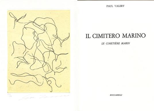 Il cimitero marino - Paul Valéry - copertina