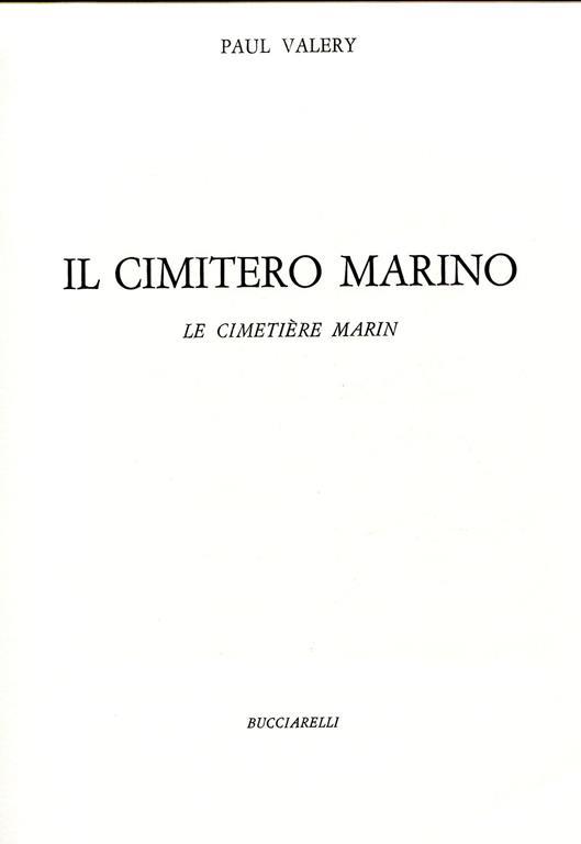 Il cimitero marino - Paul Valéry - 3