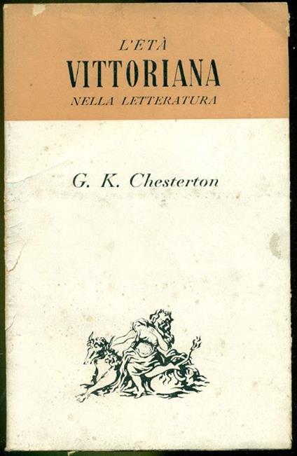 L' età vittoriana nella letteratura - Gilbert K. Chesterton - copertina