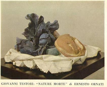 ''Nature morte'' di Ernesto Ornati - Giovanni Testori - copertina