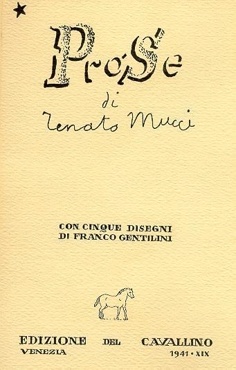 Prose - Renato Mucci - copertina