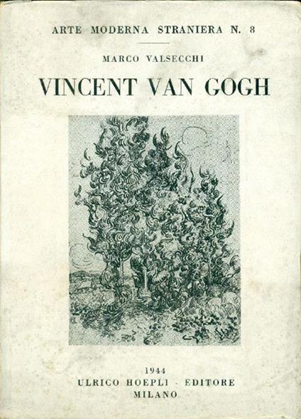 Vincent Van Gogh - Marco Valsecchi - copertina