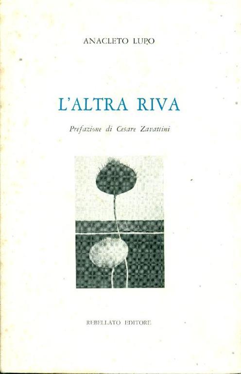 L' altra riva - Anacleto Lupo - copertina