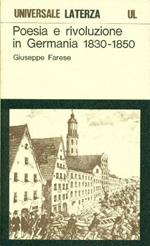 Poesia e rivoluzione in Germania 1830 1850