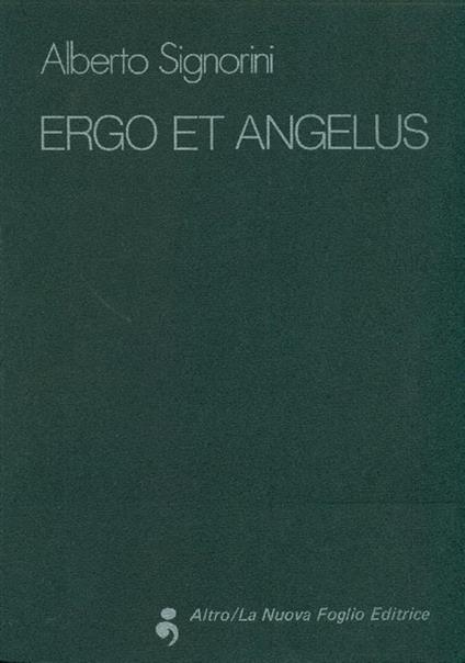 Ergo et Angelus - Alberto Signorini - copertina