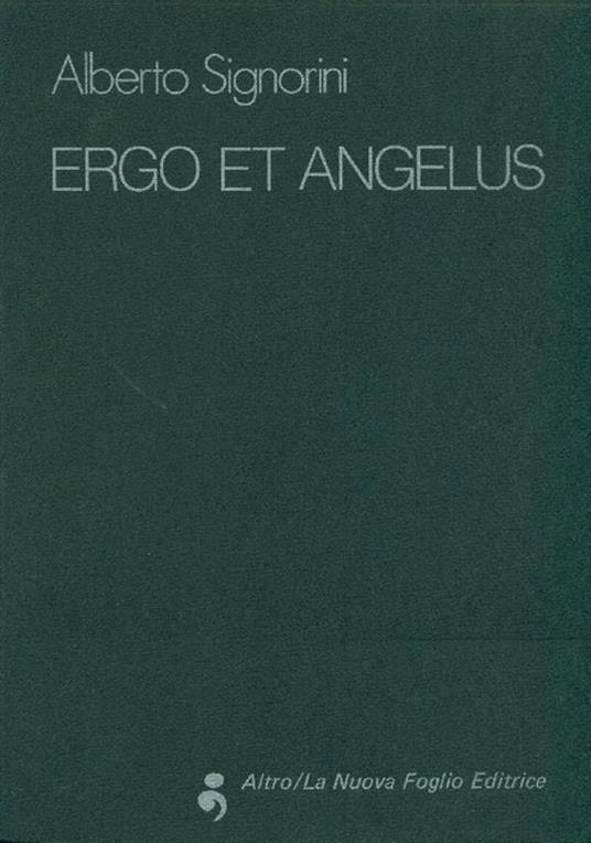 Ergo et Angelus - Alberto Signorini - copertina