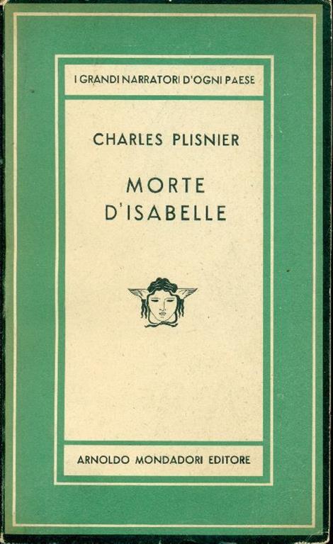 Morte d'Isabelle - Charles Plisnier - copertina