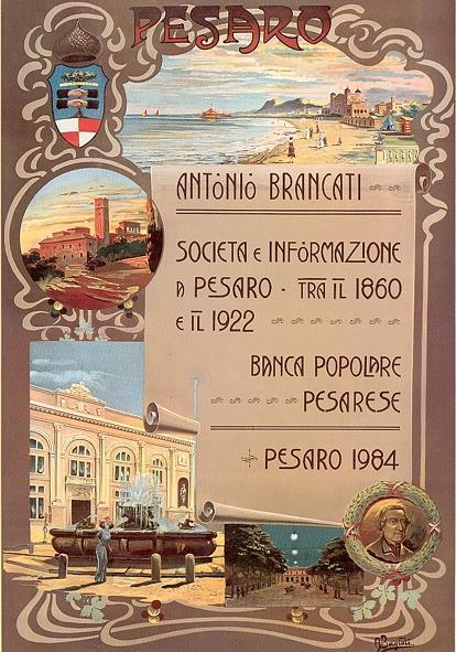 Società e informazione a Pesaro tra il 1860 e il 1922 - Antonio Brancati - copertina