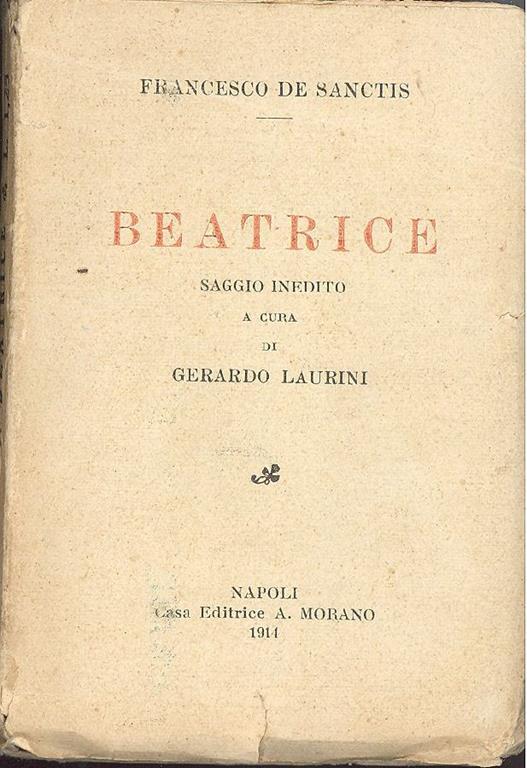 Beatrice - Francesco De Sanctis - copertina