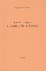 Società religiosa e società civile in Rosmini