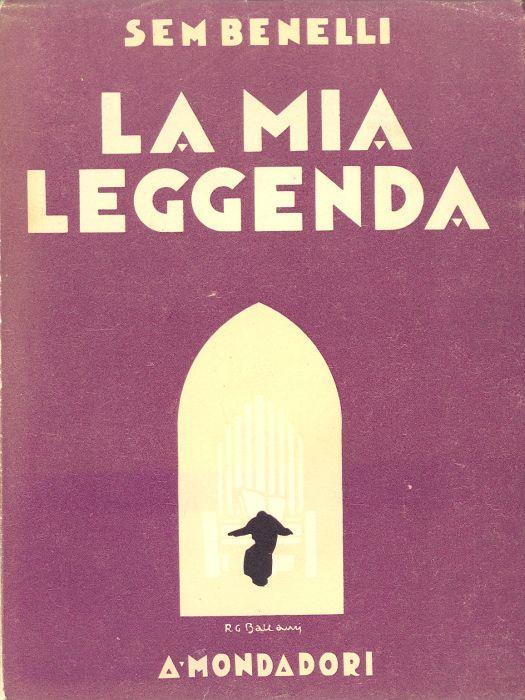 La mia leggenda - Sam Benelli - copertina