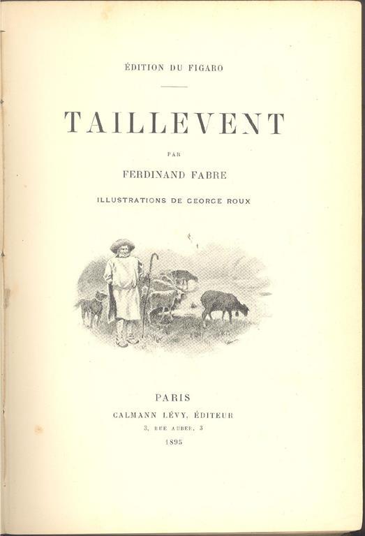Taillevent - Ferdinand Fabre - 2