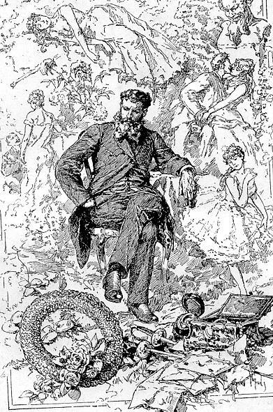 Les mélancolies d'un joyeux - Armand Silvestre - copertina