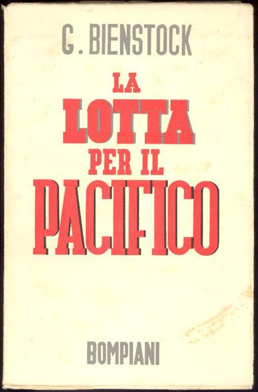 La lotta per il Pacifico - Gregory Bienstock - copertina