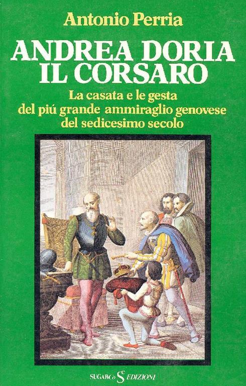 Andrea Doria il corsaro - Antonio Perria - copertina