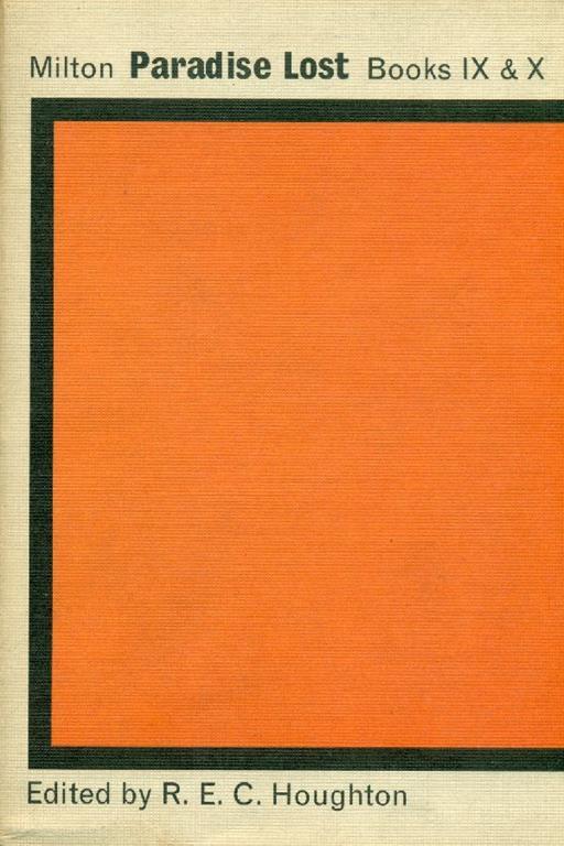 Paradise Lost. Books IX and X - John Milton - copertina