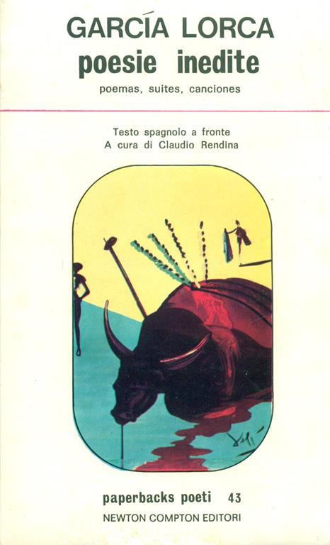Poesie inedite - Federico García Lorca - copertina