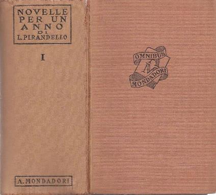 Novelle per un anno - Luigi Pirandello - copertina