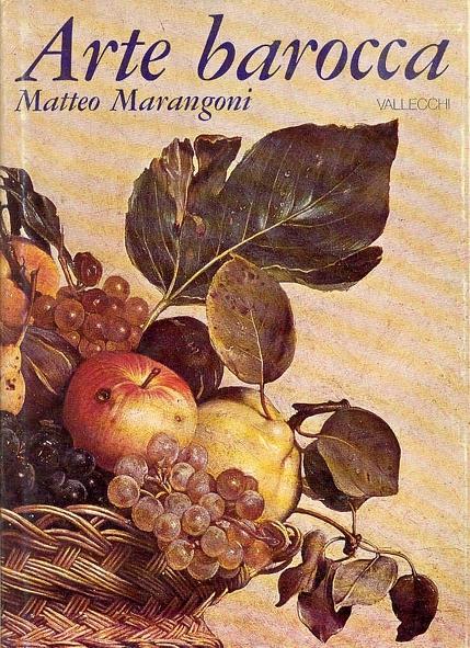 Arte barocca - Matteo Marangoni - copertina