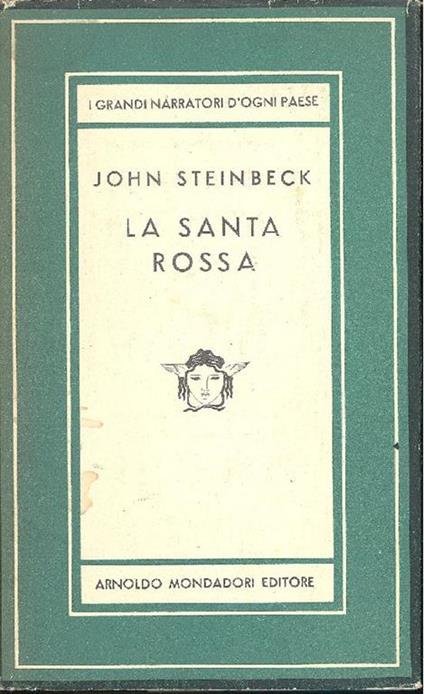 La Santa Rossa - John Steinbeck - copertina